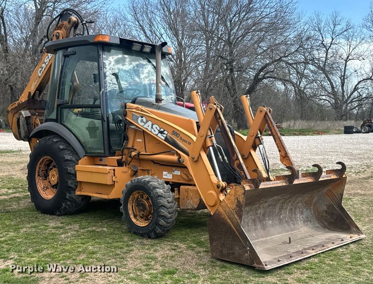 image for item ND9097 2008 Case 580 Super M backhoe