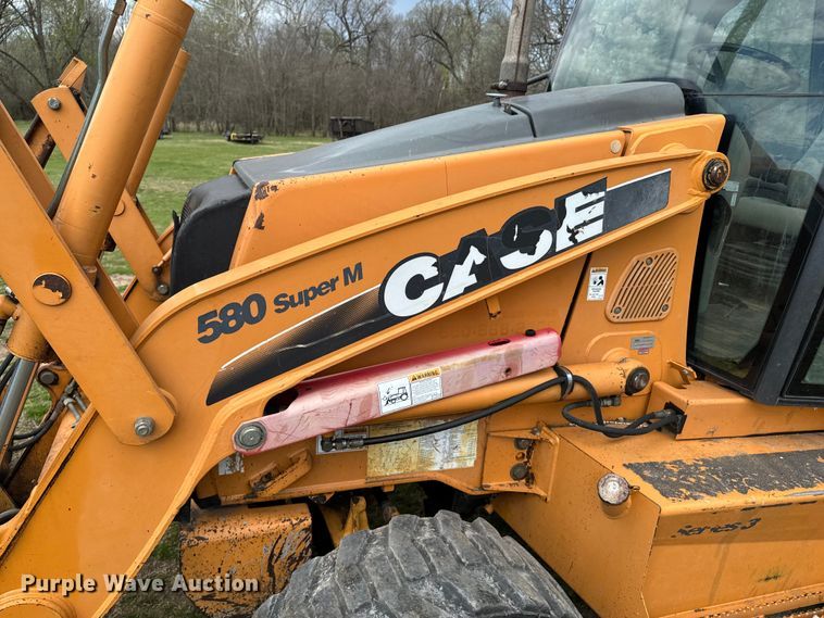image for item ND9097 2008 Case 580 Super M backhoe