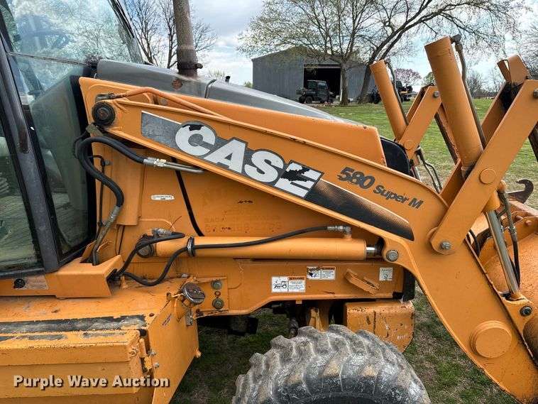 image for item ND9097 2008 Case 580 Super M backhoe