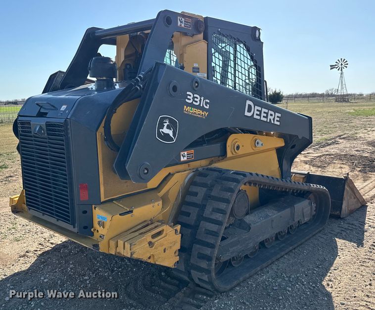 image for item NH9071 2019 John Deere 331G tracked skid steer loader