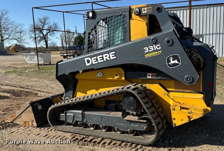 image for item NH9071 2019 John Deere 331G tracked skid steer loader