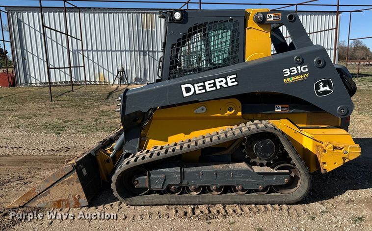 image for item NH9071 2019 John Deere 331G tracked skid steer loader