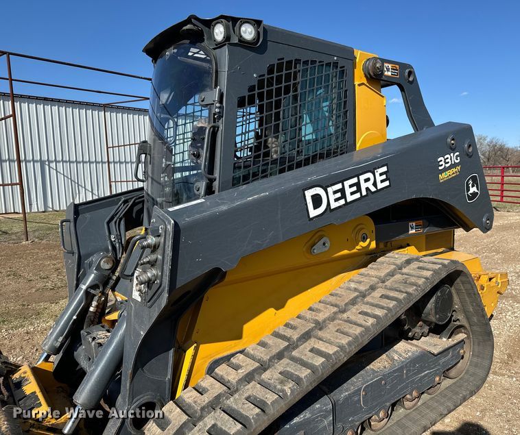 image for item NH9071 2019 John Deere 331G tracked skid steer loader