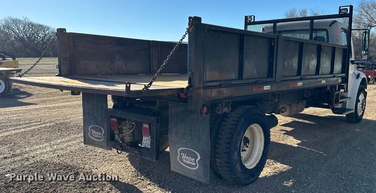 image for item NJ9492 2008 Freightliner Business Class M2 dump flatbed truck