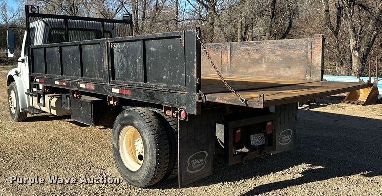 image for item NJ9492 2008 Freightliner Business Class M2 dump flatbed truck