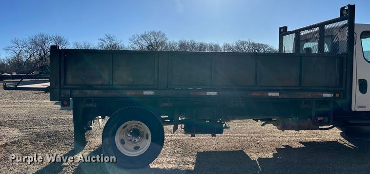 image for item NJ9492 2008 Freightliner Business Class M2 dump flatbed truck