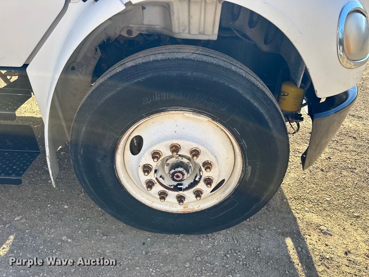 image for item NJ9492 2008 Freightliner Business Class M2 dump flatbed truck