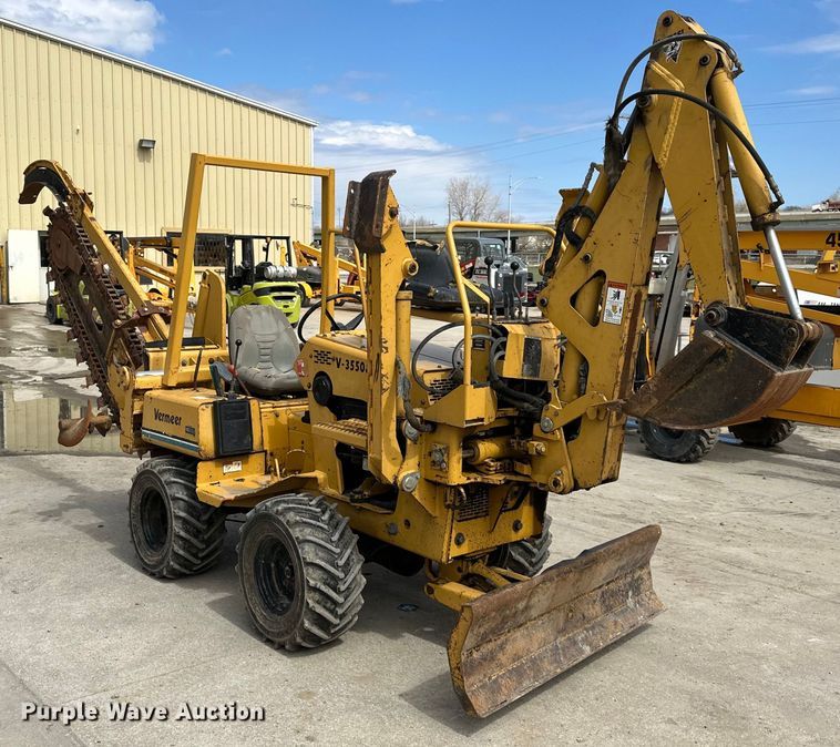 image for item NT9054 1998 Vermeer  V-3550A trencher