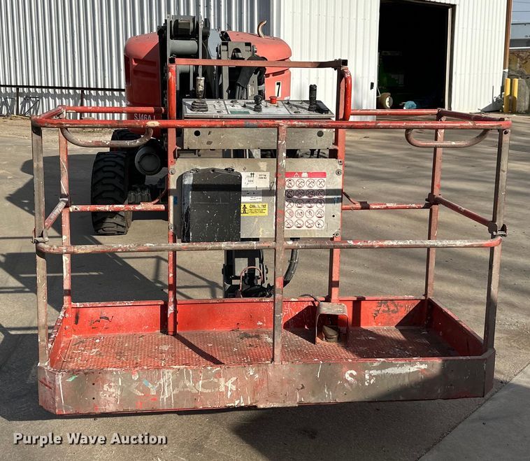 2014 Skyjack SJ46AJ boom lift in Topeka, KS Item NT9072 for sale