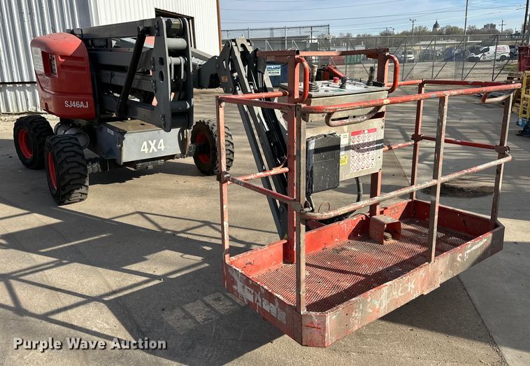 2014 Skyjack SJ46AJ boom lift in Topeka, KS Item NT9072 for sale