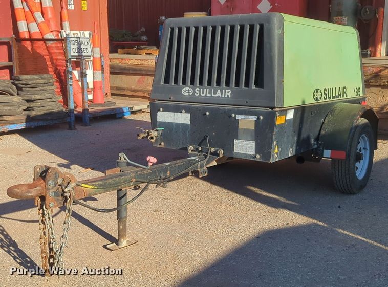 image for item NZ9437 Sullair 185 air compressor