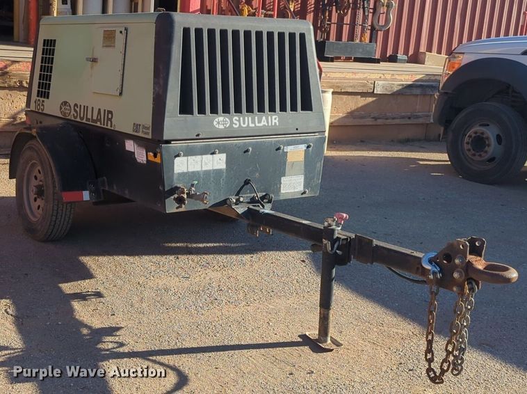 image for item NZ9437 Sullair 185 air compressor