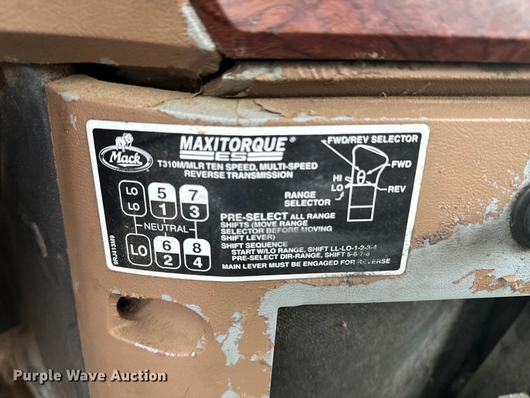 image for item OD9971 2007 Mack CTP713 ready mix truck