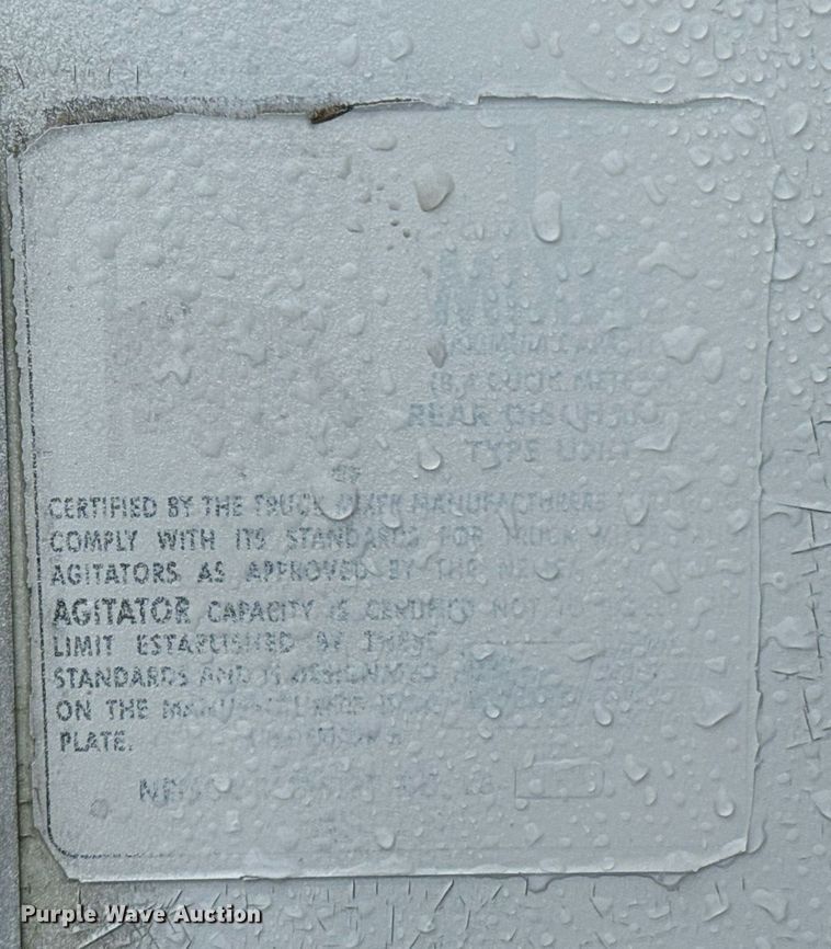 image for item OD9972 2006 Mack CV Series ready mix truck