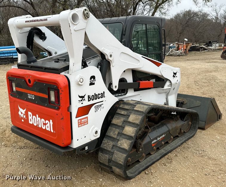 image for item OE9001 2020 Bobcat T870 tracked skid steer loader