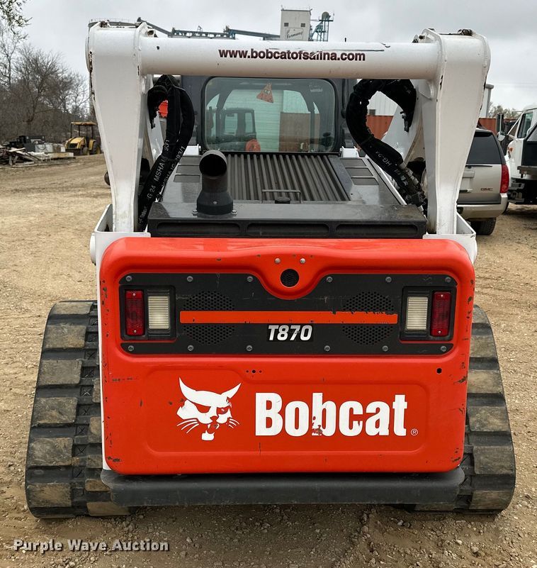 image for item OE9001 2020 Bobcat T870 tracked skid steer loader