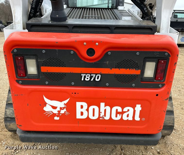 image for item OE9001 2020 Bobcat T870 tracked skid steer loader