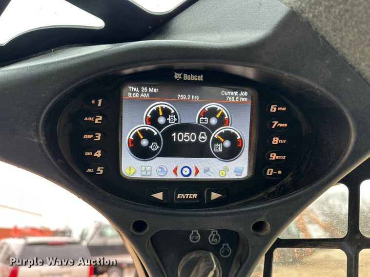 image for item OE9001 2020 Bobcat T870 tracked skid steer loader