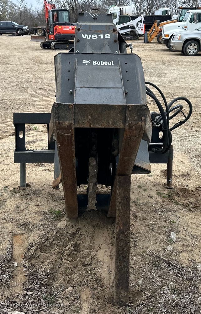 image for item OE9002 2009 Bobcat WS18 skid steer rock saw