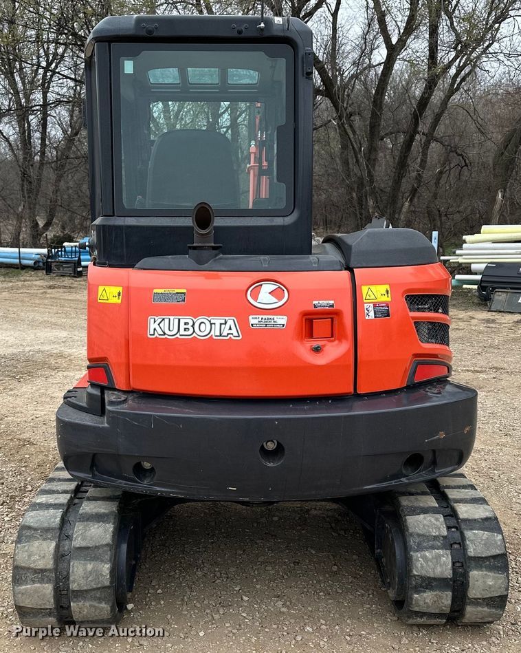 image for item OE9004 2018 Kubota KX057-4 mini excavator