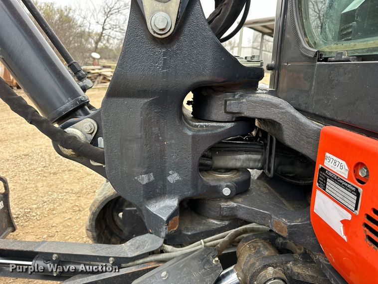 image for item OE9004 2018 Kubota KX057-4 mini excavator
