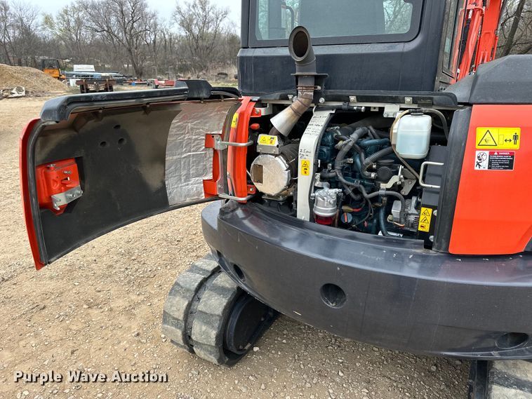 image for item OE9004 2018 Kubota KX057-4 mini excavator