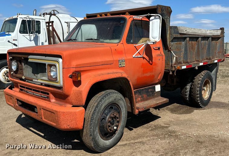 image for item OE9009 1973 Chevrolet C60 Dump Truck