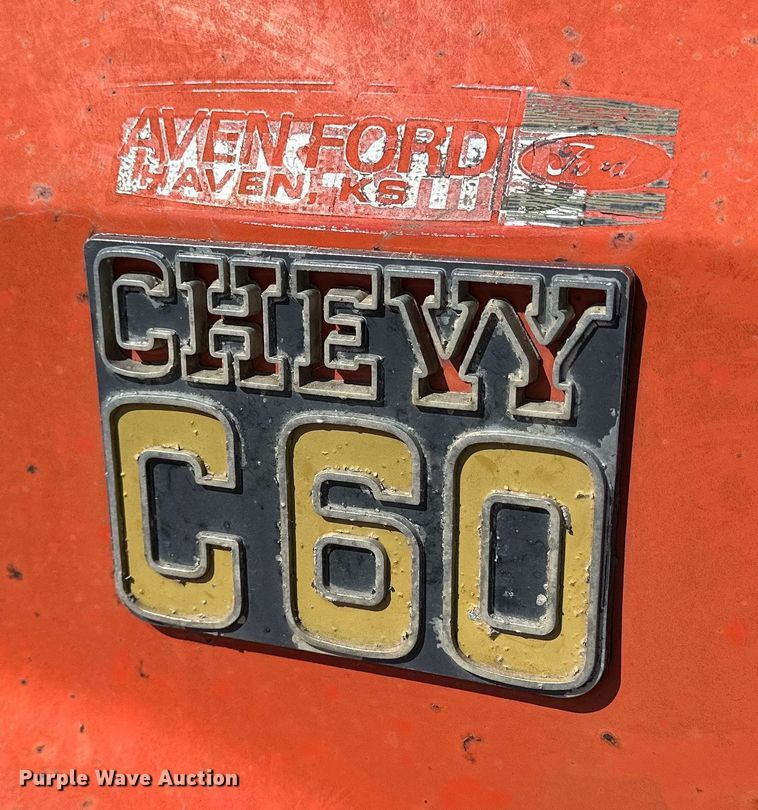 image for item OE9009 1973 Chevrolet C60 Dump Truck