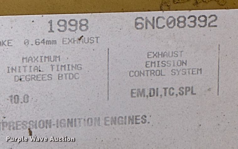 image for item OE9014 1998 Caterpillar D6R XL dozer