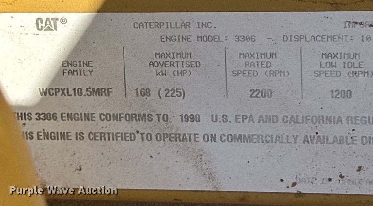 image for item OE9014 1998 Caterpillar D6R XL dozer