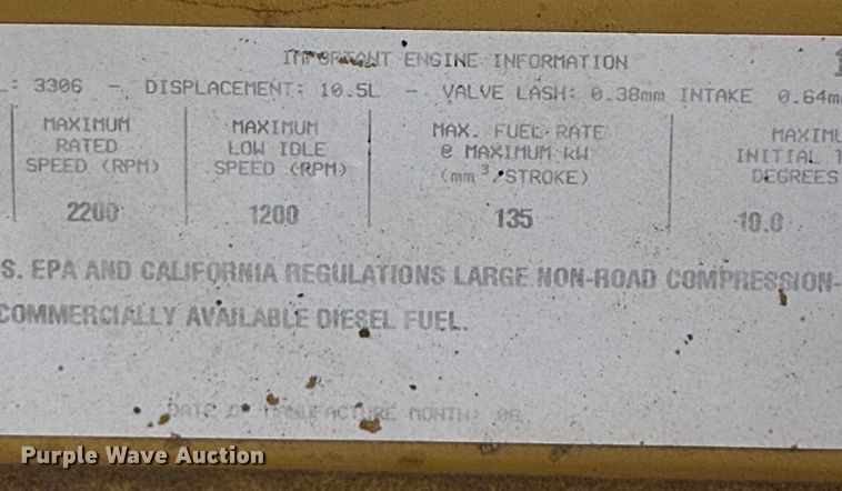 image for item OE9014 1998 Caterpillar D6R XL dozer