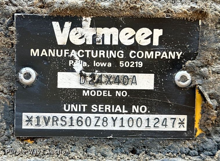 image for item OE9017 (2) Vermeer D24x40A Navigator directional boring units