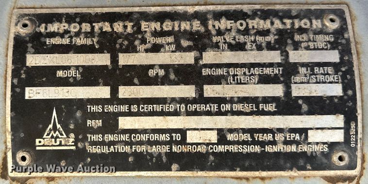 image for item OE9042 Champion  840 SuperPac single drum vibratory roller