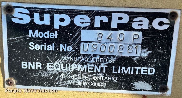 image for item OE9042 Champion  840 SuperPac single drum vibratory roller