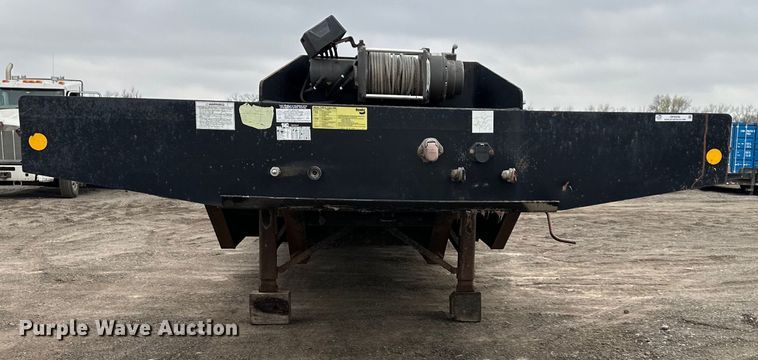 image for item OF9336 2012 Interstate trailer drop deck equipment trailer