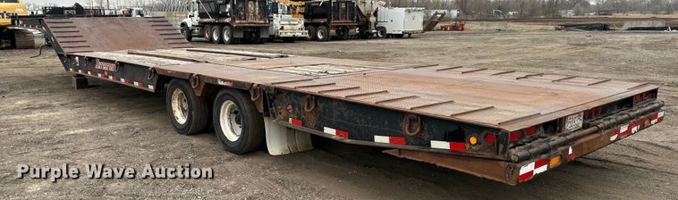 image for item OF9336 2012 Interstate trailer drop deck equipment trailer
