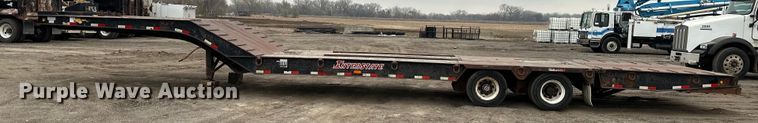 image for item OF9336 2012 Interstate trailer drop deck equipment trailer