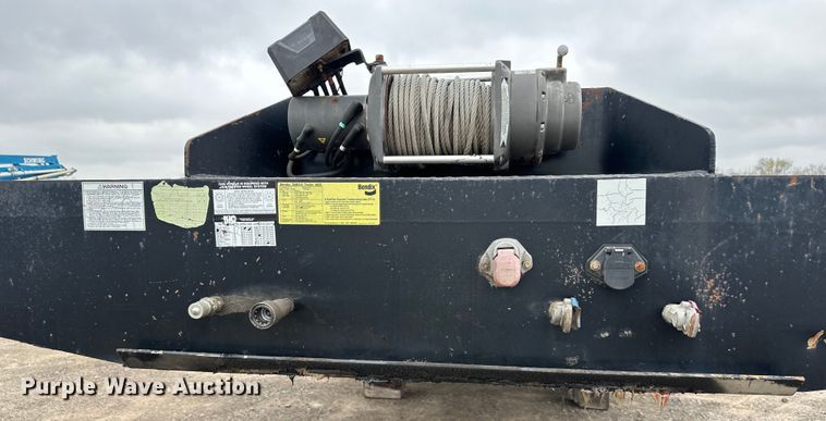 image for item OF9336 2012 Interstate trailer drop deck equipment trailer