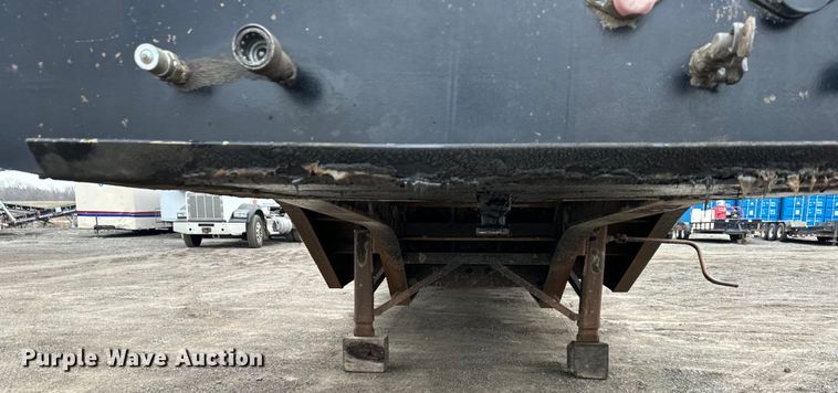image for item OF9336 2012 Interstate trailer drop deck equipment trailer
