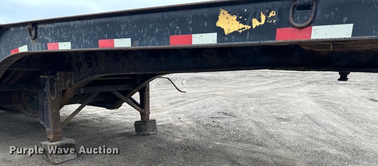 image for item OF9336 2012 Interstate trailer drop deck equipment trailer