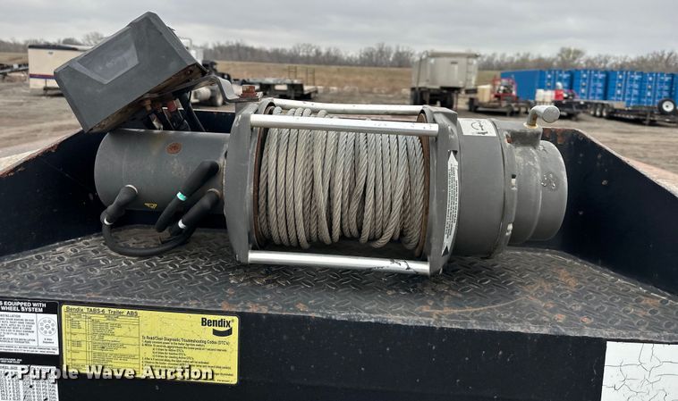 image for item OF9336 2012 Interstate trailer drop deck equipment trailer