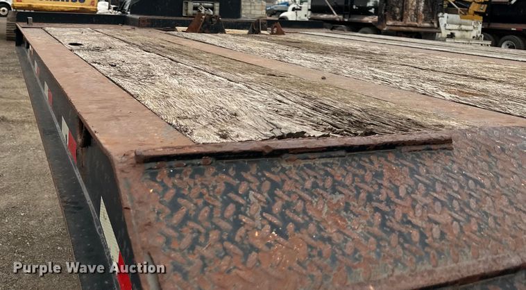 image for item OF9336 2012 Interstate trailer drop deck equipment trailer