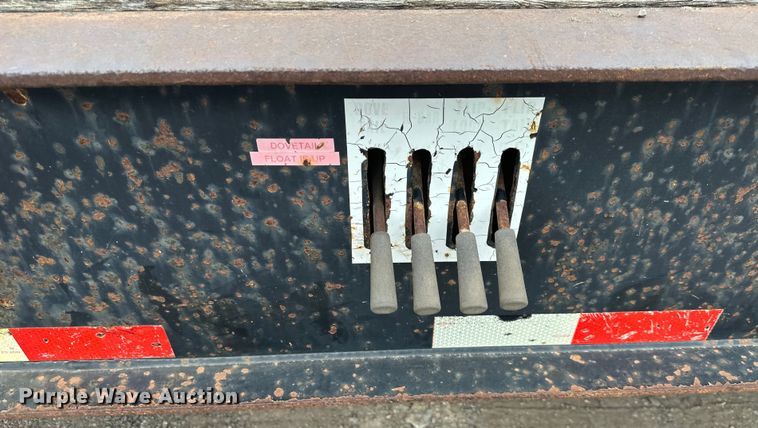 image for item OF9336 2012 Interstate trailer drop deck equipment trailer