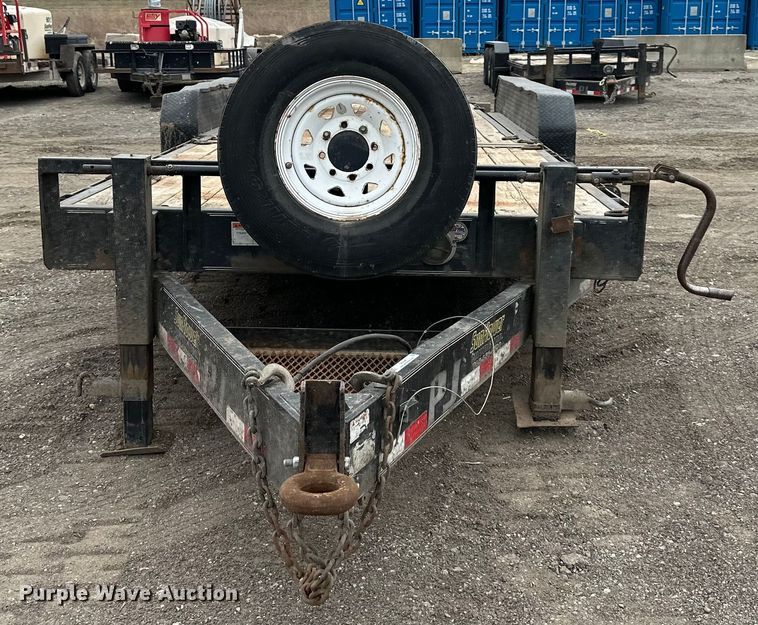 image for item OF9340 2016 PJ tilt deck equipment trailer