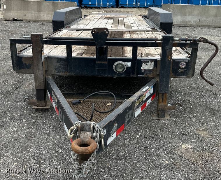 image for item OF9341 2016 PJ tilt deck equipment trailer