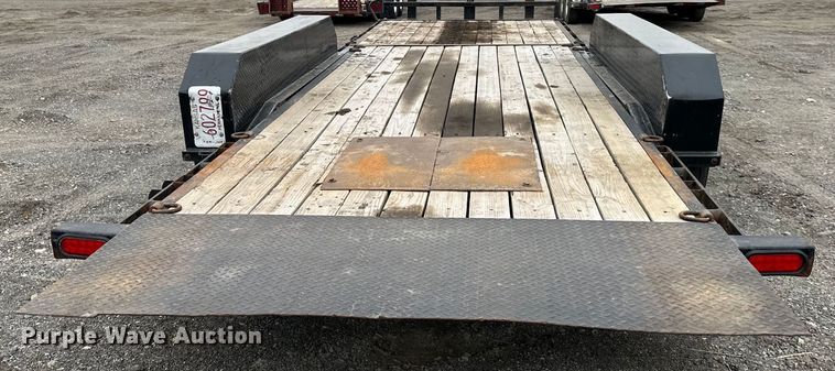 image for item OF9341 2016 PJ tilt deck equipment trailer