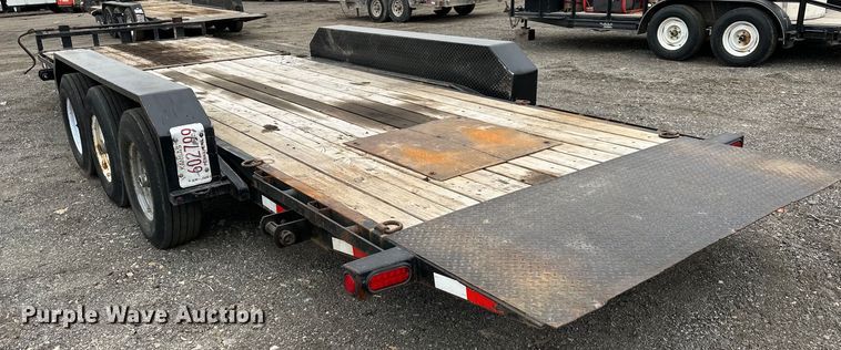 image for item OF9341 2016 PJ tilt deck equipment trailer