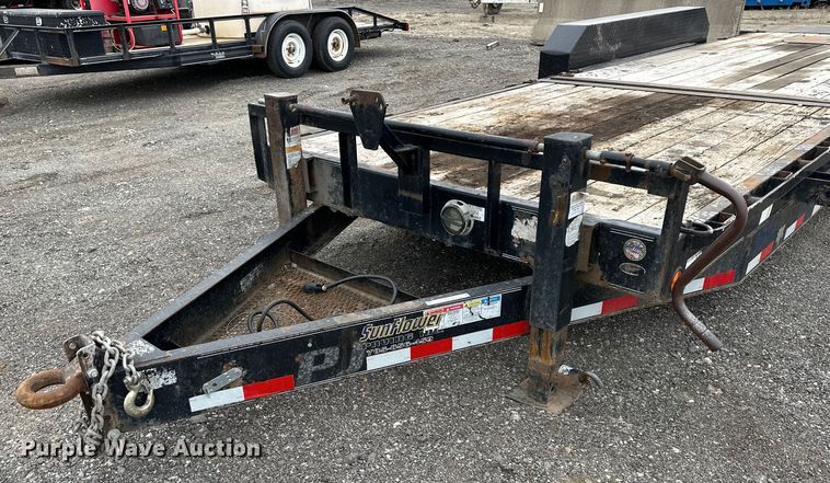 image for item OF9341 2016 PJ tilt deck equipment trailer