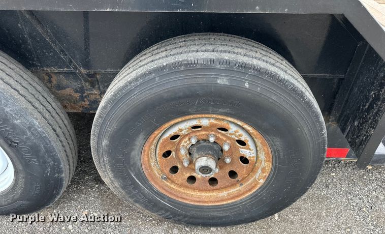 image for item OF9341 2016 PJ tilt deck equipment trailer