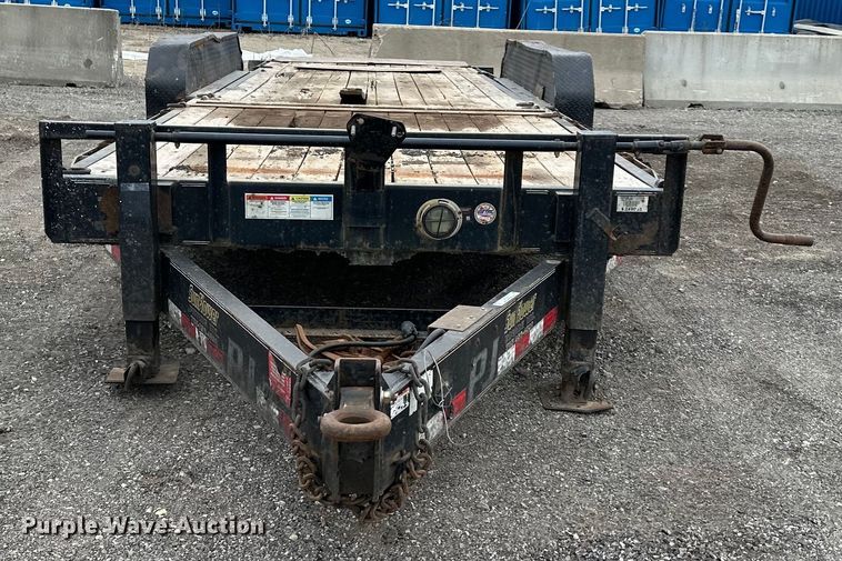 image for item OF9343 2016 PJ T7243 tilt deck equipment trailer